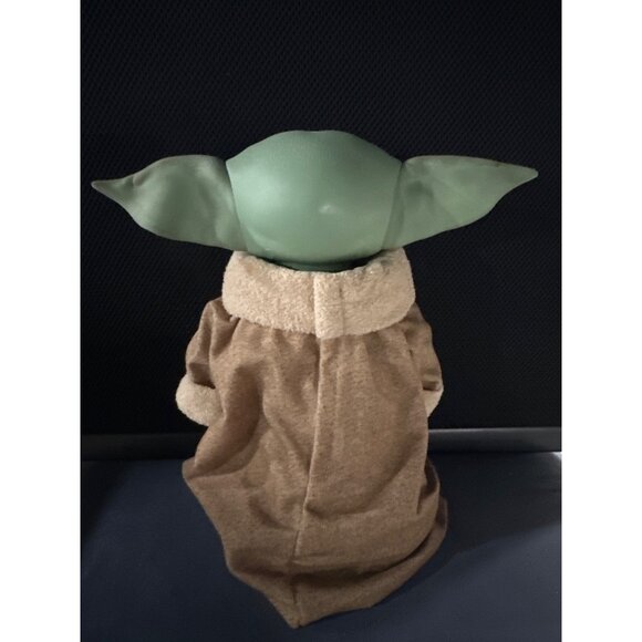 Star Wars Baby Yoda Grogu Plush Figure In Brown Robe With Big Eyes & Green Skin - Picture 5 of 10